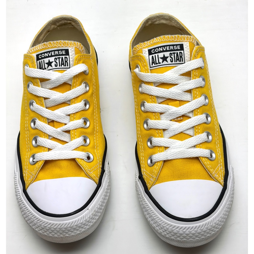Converse Chuck Taylor All Star Low Top W7 M5 Lemon Yellow Sneakers
